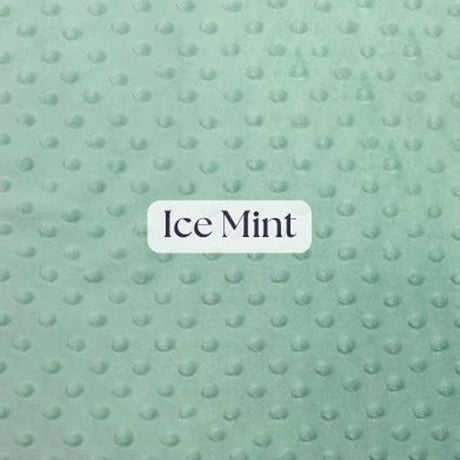 1 Yard Ultra Soft Minky Dot Fleece Plush Fabric 100 Percent Polyester for Crafts 60 Inch Width