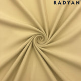 F-12+ Egyptian Combed Cotton Spandex Jersey Fabric 90% Cotton 10% Spandex for Activewear Apparel 60/61 Inch Width 240 GSM