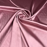 1 Yard 60” Stretch Charmeuse Satin Fabric – 195 GSM, Silky 2 Way Stretch for Bridal, Evening Dresses &amp; Event Décor (97% Polyester, 3% Spandex)