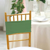 10 Pieces Canary Yellow Stretch Spandex Chair Bands 7 x 13 Inches