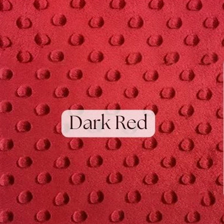 1 Yard Ultra Soft Minky Dot Fleece Plush Fabric 100 Percent Polyester for Crafts 60 Inch Width