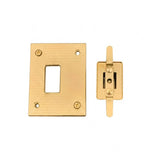 S739 DIY Bag Hardware Accessories Square Twist Lock Turn Lock Clasp Closure for Handbag Purse Square Bag Closure