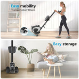 Magnetic Rowing Machine for Home, Adjustable 8-Speed Resistance, Full Body Workout, Supports Up to 265 lbs, Phone/Tablet Ready