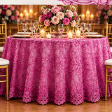 Corded Couture Bridal Lace Fabric Net Mesh Embroidered 54 Inch