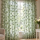 3D Butterflies Sage Lace Fabric Embroidered Applique by the Yard