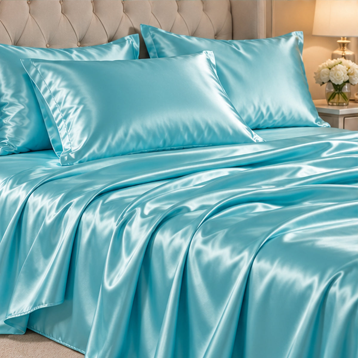 Charmeuse Satin Fabric by the Yard 60 Inch Wide for Wedding Dress