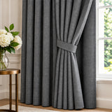 Med Grey Herringbone Merino Wool Fabric 58/60in Width by the Yard