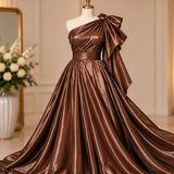 Brown Low Stretch Polyester Fabric Extra Wide 108/120 Inch Yard