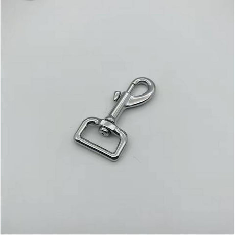 Matte Chrome Swivel Snap Hook for Bags & Handbag Use