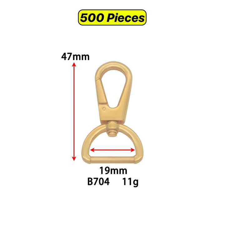 New Arrival Bag Hardware Snap Hook High Quality Gold Swivel Snap Hook Clasp