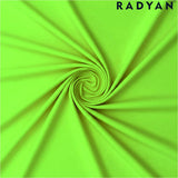 Nylon Spandex Tricot Matte Stretch Fabric 80% Nylon 20% Spandex for Swimwear Activewear Apparel 58/60 Inch Width 200 GSM