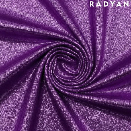 Foil Nylon Spandex Metallic Stretch Fabric 80% Nylon 20% Spandex for Dancewear Party Apparel 58 Inch Width 200 GSM