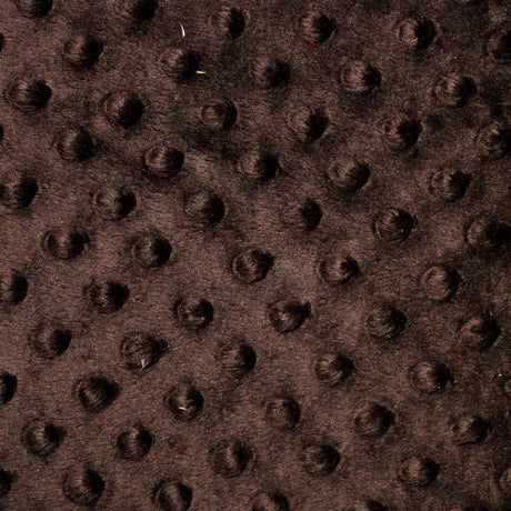 1 Yard Minky Dimple Dot Faux Fur Fabric, 60″ Wide 100% Polyester