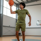 EcoGreen Recycled Polyester Spandex Jersey Fabric 88% Recycled PET 12% Spandex for Activewear Apparel 60/61 Inch Width