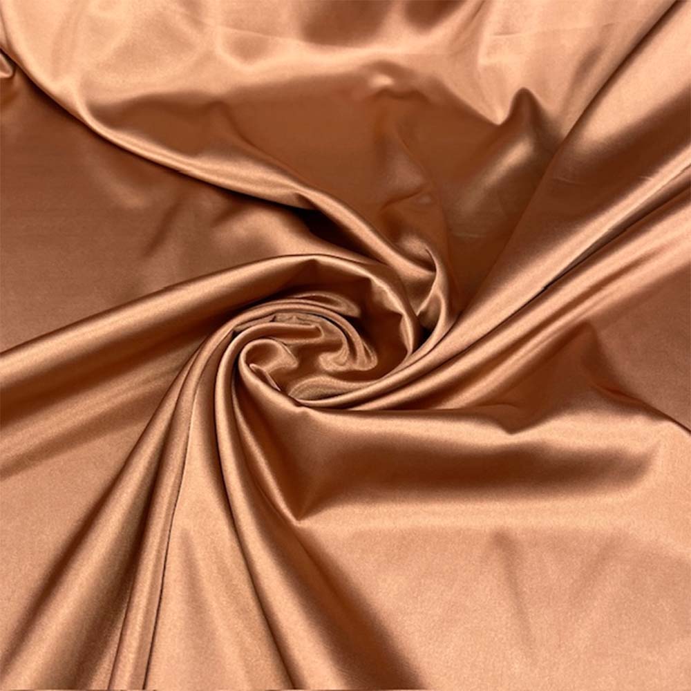 1 Yard Premium 250 GSM Bridal Stretch Satin Fabric Glossy Soft Material for Gowns 60 Inch Width 100% Polyester