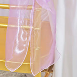 10 Pieces Lavender Organza Chair Sashes 8"x108" Wedding & Event Decor