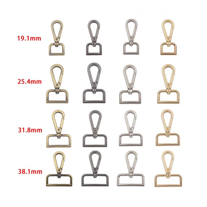 Premium Thick Upgrade Style Handbag Snap Hook Heavy Duty Load Bearing 2 Inch Width