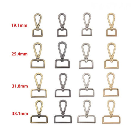 Premium Thick Upgrade Style Handbag Snap Hook Heavy Duty Load Bearing 2 Inch Width