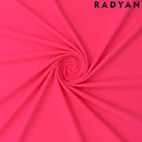 Nylon Spandex Tricot Matte Stretch Fabric 80% Nylon 20% Spandex for Swimwear Activewear Apparel 58/60 Inch Width 200 GSM