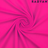 Poly Spandex Super Stretch Interlock Fabric for Activewear Apparel 58/60 Inch Width 250 GSM