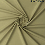 Nylon Spandex Tricot Matte Stretch Fabric 80% Nylon 20% Spandex for Swimwear Activewear Apparel 58/60 Inch Width 200 GSM