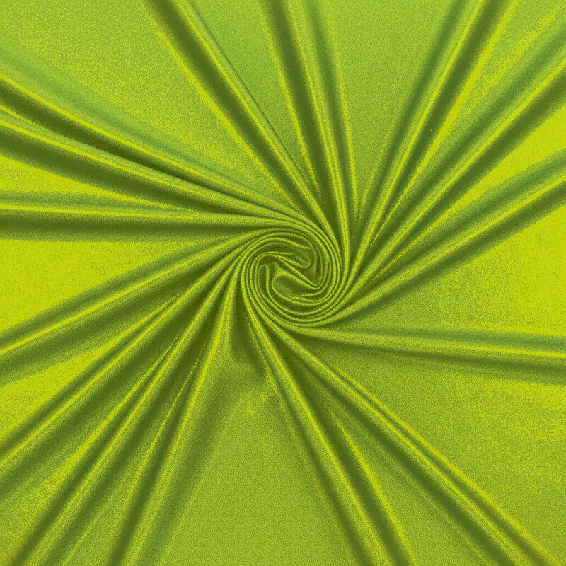 Foil Nylon Spandex Metallic Stretch Fabric 80% Nylon 20% Spandex for Dancewear Party Apparel 58 Inch Width 200 GSM