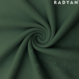 Tai Chi Double Sided Fleece Anti Pilling Stretch Fabric 100% Polyester for Activewear Apparel 62 Inch Width 264 GSM