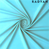 Nylon Spandex Tricot Matte Stretch Fabric 80% Nylon 20% Spandex for Swimwear Activewear Apparel 58/60 Inch Width 200 GSM