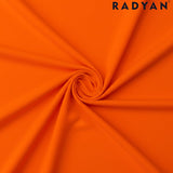 Nylon Spandex Tricot Matte Stretch Fabric 80% Nylon 20% Spandex for Swimwear Activewear Apparel 58/60 Inch Width 200 GSM