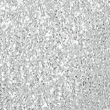 1 Piece Platinum Or Light Silver Sequin Spandex Chair Cap 13.5 inch by 10 inch Decor