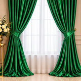 Kelly Green Low Stretch Polyester Fabric Extra Wide 108/120 Inch Yard