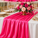 Neon Pink Low Stretch Polyester Tricot Fabric 108/120 Inch Yard