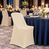 Champagne 4 Way Stretch Spandex Chair Slipcover 220 GSM Fitted