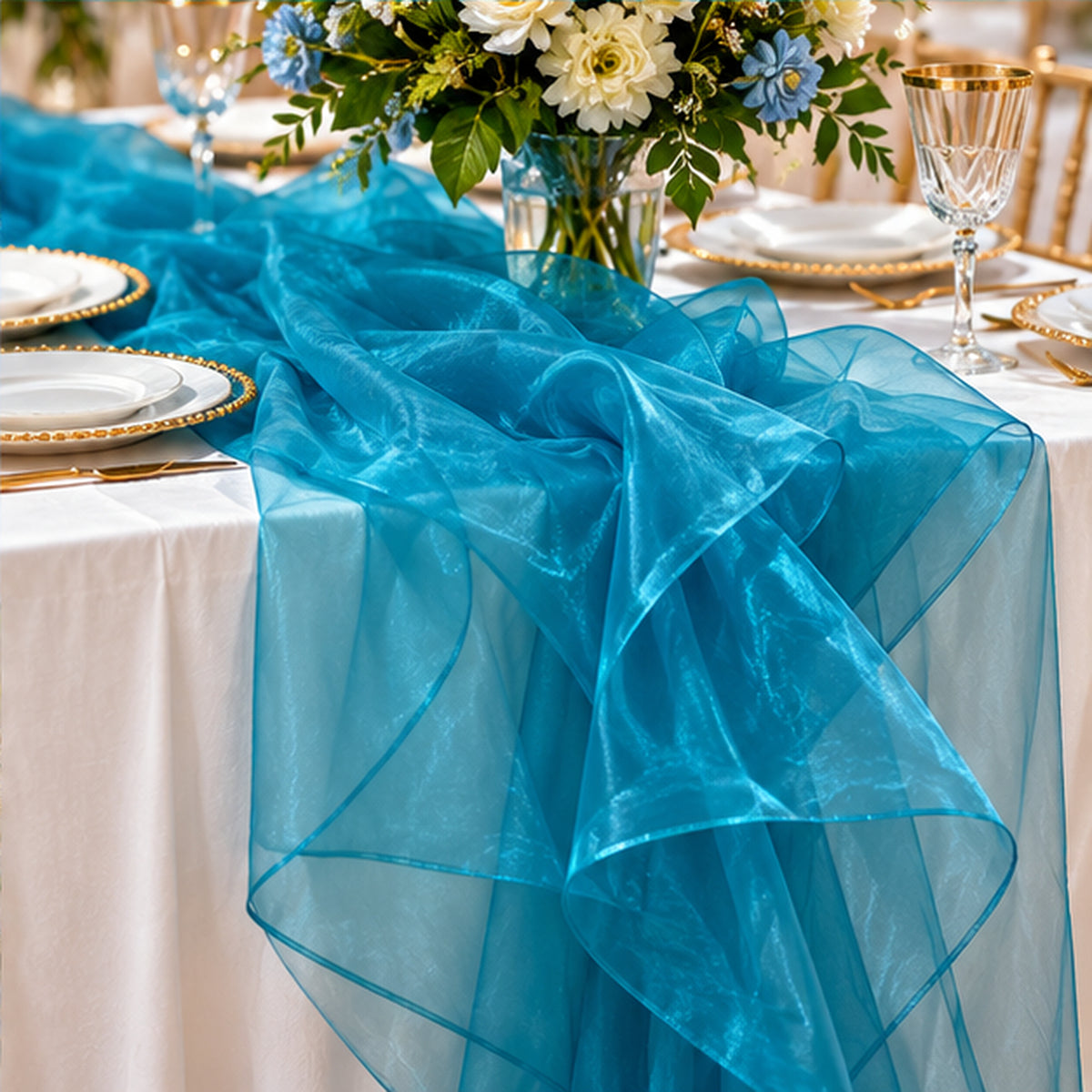 Sheer Organza Fabric Crisp Lightweight Shimmer Elegant Yardage