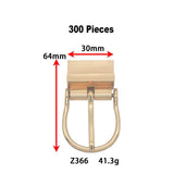 Men’s Reversible Pin Belt Buckle for Leather Belts