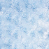 Swirl Rosebud Faux Fur 1 Yard Fabric 100% Polyester, 60″ Wide, 450 GSM Ultra Soft Plush Material