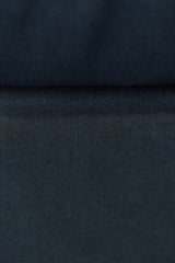 1 Yard Navy Blue Pure Linen Fabric, Softened Midweight 5.5 oz 54 Inch Wide
