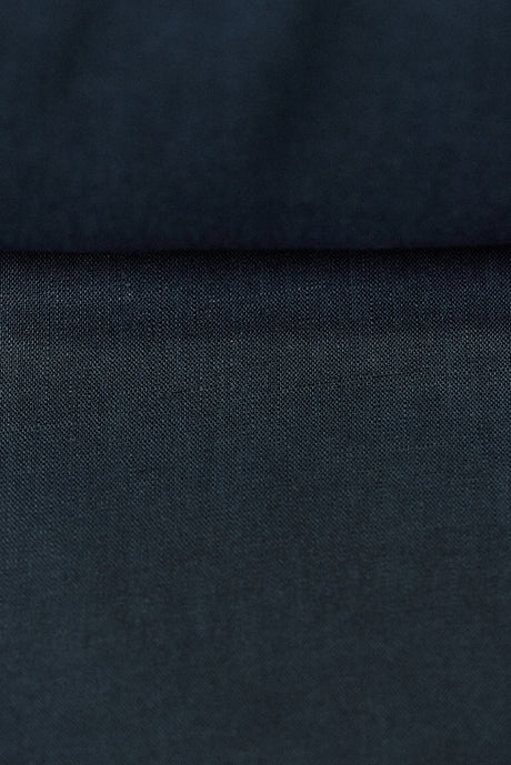 1 Yard Navy Blue Pure Linen Fabric, Softened Midweight 5.5 oz 54 Inch Wide