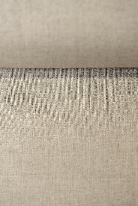 1 Yard Light Mixed Natural Washed Pure Linen Fabric Midweight 2 Tone 60 Inches Wide