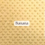 1 Yard Ultra Soft Minky Dot Fleece Plush Fabric 100 Percent Polyester for Crafts 60 Inch Width