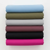 EcoGreen Recycled Polyester Spandex Jersey Fabric 88% Recycled PET 12% Spandex for Activewear Apparel 60/61 Inch Width