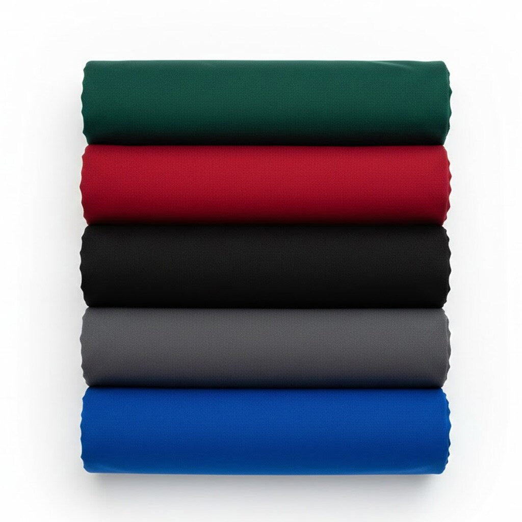 Nylon Spandex Tricot Matte Stretch Fabric 80% Nylon 20% Spandex for Swimwear Activewear Apparel 58/60 Inch Width 200 GSM