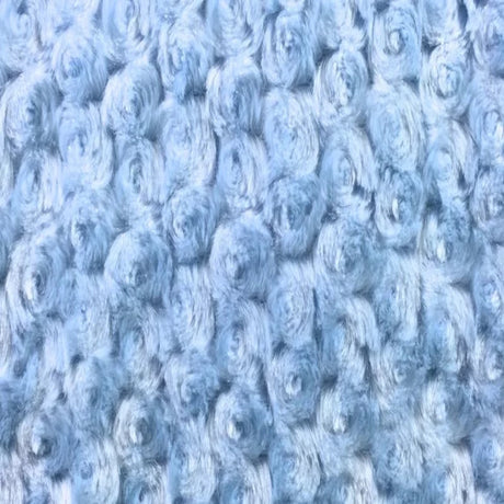 Swirl Rosebud Faux Fur 1 Yard Fabric 100% Polyester, 60″ Wide, 450 GSM Ultra Soft Plush Material