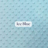 1 Yard Ultra Soft Minky Dot Fleece Plush Fabric 100 Percent Polyester for Crafts 60 Inch Width