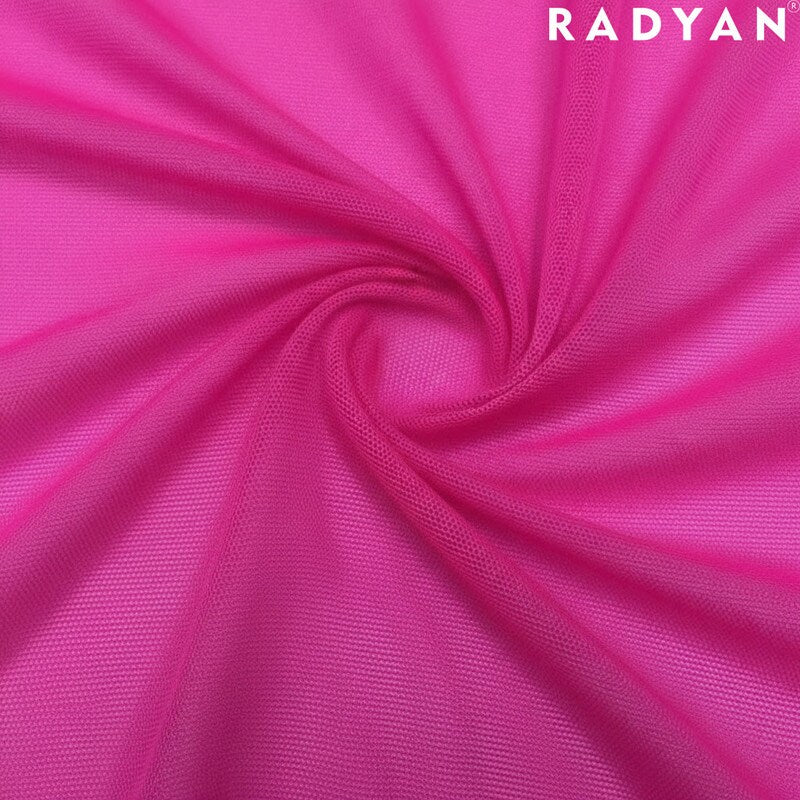 Nylon Spandex Power Mesh Stretch Fabric 85% Nylon 15% Spandex for Activewear Swimwear Apparel 58/60 Inch Width