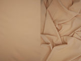 1 Yard Drapery Fabric Peach Skin Solid Stretch Woven Soft Brushed 57/58" Width