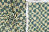 4x2 Yummy Rib Geometric Checker Knit Soft Stretch Fabric, 58/60" Wide