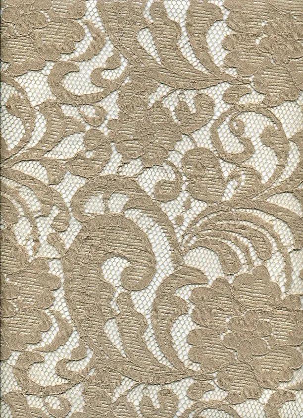 1 Yard Cotton Nylon Rayon Lace Fabric, 57/58? Wide