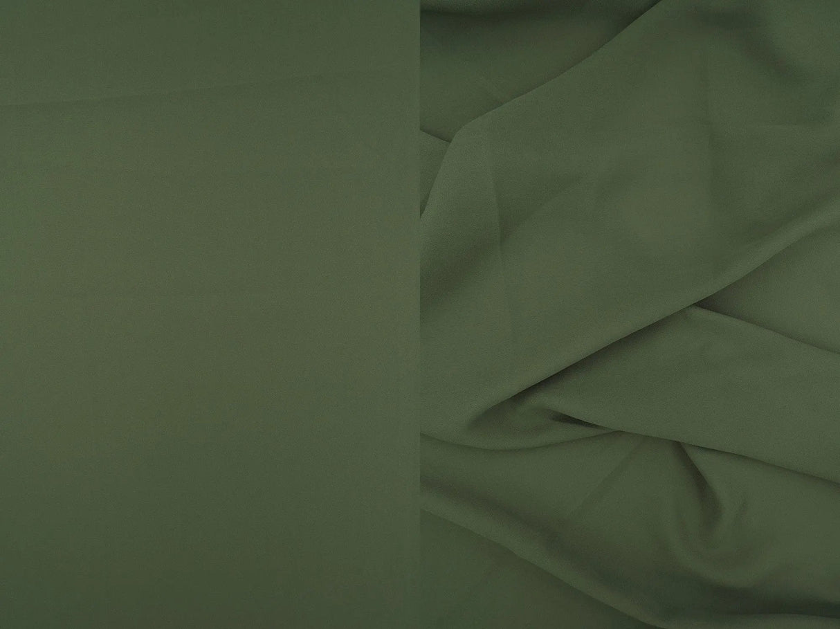 1 Yard Wool Dobby Solid Woven Fabric Soft Textured Drapery Upholstery 57/58" Width