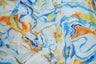 DTY Brushed Marble Print Fabric Soft Lightweight Stretch Knit, 58/60" Wide
